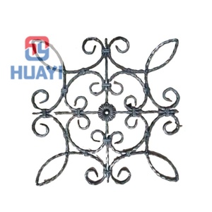 Nhà cung cấp trực tiếp Cung Cấp Các Thiết kế sắt rèn phổ biến cho cổng và balusters cho các bộ phận cầu thang - Product Image 3
