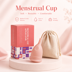 Coupelle menstruelle en silicone de qualité médicale, grande capacité, anti-fuite, réutilisable, pour flux abondant, vente en gros fabricant - Product Image 1