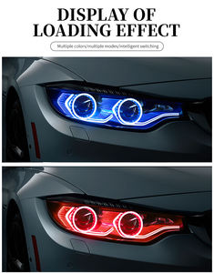 Nuovo Led 5d anelli <span class=keywords><strong>halo</strong></span> occhi di angelo <span class=keywords><strong>halo</strong></span> Shroud <span class=keywords><strong>RGB</strong></span> 3.0 Led Shroud copertura della lente del proiettore - Product Image 3