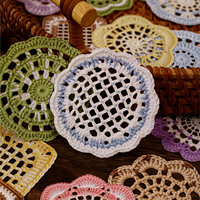 10 autocollants par paquet, série de papeterie tricotée, autocollants décoratifs réalistes pour journal tricoté DIY