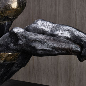 독특한 레진 장식품 인체 조각상, 방 꾸미기 액세서리, 고급 예술 작품, 가정용 장식 - Product Image 5