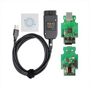 Strumento Diagnostico Dedicato per Veicoli Audi V253 HEX V2 VCDS per COM Cablato USB/RS-232 Nero - Product Image 3