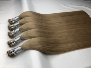 <b>Thick</b> End Double Drawn 1G/strand Nano <b>Ring</b> Tip Hair Remy 100% Human Hair Extension - Product Image 3