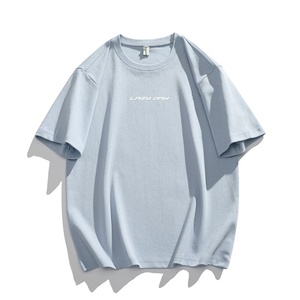 Camiseta de Manga Corta para Hombre, Marca Americana de Moda, para Camping, Verano, Holgada, de Poliéster/Algodón, Secado Rápido, Transpirable - Product Image 6