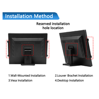 PCAP Écran Lcd Tactile Capacitif Industriel Tout En Un Panneau Pc Multi Taille Haute Luminosité Industriel Tout En Un Panneau Pc
