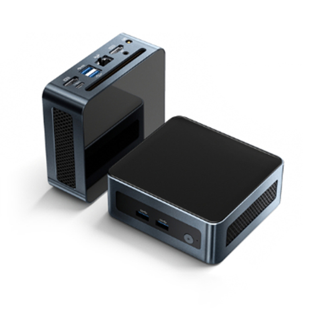 New AMD R5 5625U R5 5600H Gaming Mini PC DDR4 3200MHz 2*USB3.0 2*M.2 NVMe WiFi6 RJ45 Pocket Tiny Desktop PC