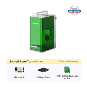 Graveur et marqueur laser de bureau haute vitesse XTool avec technologie laser double - Product Image 2