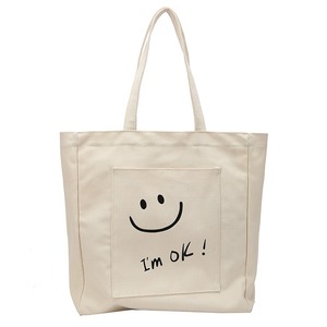 Bolsa de playa con logotipo impreso digital personalizado, bolso de lona de color natural personalizado con asa de cinta para viajes - Product Image 6