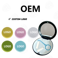 Accessoires de blanchiment des dents avec logo personnalisé étuis d'alignement boîtes de retenue orthodontique boîte de rangement avec extracteur de miroir et colle à mordre