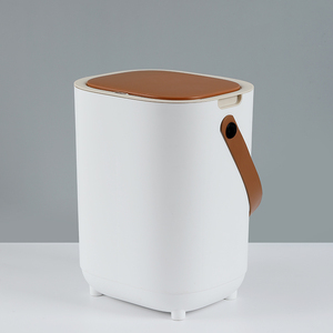 Ready to ship top lid open plastic kitchen garbage waste bins with sensor manufacturers