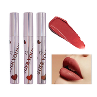 Lápiz labial Peel Off Maquillaje rojo Brillo de labios de larga duración Belleza superventas Lápiz labial mate 24 horas