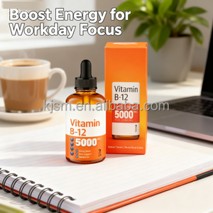 Premium Organic Vegan <strong>Vitamin</strong> B12 Liquid Supplement for Metabolism and Energy Boost - Product Image 2