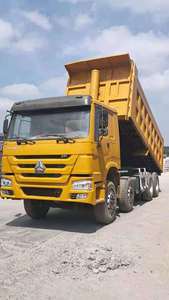 Camión de Carga con Plataforma y Barandas HOWO 371 8x4 de 371/380 hp, Estándar Internacional, Usado, Sinotruk Howo - Product Image 2