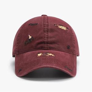 Cappellino da Baseball in Cotone Sfumato, Stile Tendenza, per Corsa, con Bordo a Costine, Colori Pastello, Gotico, Romantico, Vintage, con Motivo Pony - Product Image 4