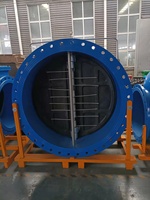 Válvula de Retención de Mariposa de Cierre Lento y Baja Resistencia DN50-DN1200 Tipo Brida para Tuberías de Agua con Sellado EPDM