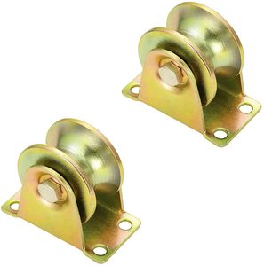 U forma di tutte le dimensioni in ghisa caster wheel <span class=keywords><strong>per</strong></span> porta scorrevole U Scanalatura Caster - Product Image 1