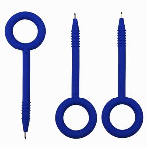Security <b>Pen</b> with <b>Retractable</b> Soft Rubber Case Handling and Investigation Anti-suicide Anti-swallowing Made of Durable Plastic - Product Image 1