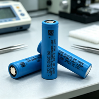 Batterie cylindrique rechargeable au lithium-ion INR 18650 M35A 3350mAh 3.6V, 500 cycles, pour lampe torche, batterie externe, outil électrique
