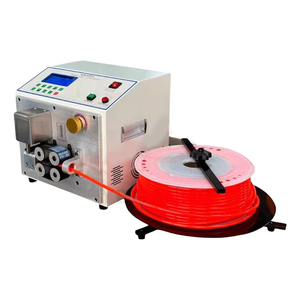 LY Automatic Hot and Cold Tube Cut <b>Machine</b> Cloth <b>Tape</b> Cutting <b>Machine</b> Magic Sticker Tube Zipper Heat Shrink Cutter LCD Screen - Product Image 5