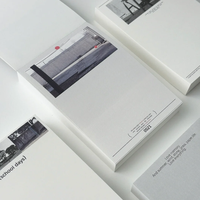 Bloc de Notas de Papel Grueso de Primera Calidad, Cuaderno de Tapa Dura de Lujo, Páginas Interiores Lisas y Elegantes, Impresión de Arte Personalizada para Regalos, Festivales y Negocios