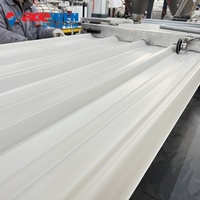 Línea de Producción de Láminas para Techos, Línea de Producción de Láminas Corrugadas de PVC, Máquina para Techos de 4 Capas ASA UPVC