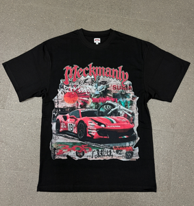 T-shirt homme personnalisé avec grand motif, style streetwear de haute qualité, motif hip-hop sur mesure - Product Image 4