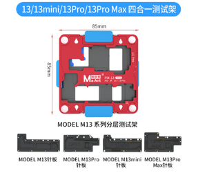 MaAnt ISocket Tester Fixture <span class=keywords><strong>4</strong></span> en 1 pour <span class=keywords><strong>iPhone</strong></span> X XS Xs Max 11 12 13 14 Pro Max Top Bottom Board Motherboard Function - Product Image 6