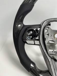 Pour Toyota Camry Corolla E210 2019 2020 2021 <span class=keywords><strong>2022</strong></span> Accessoires de <span class=keywords><strong>volant</strong></span> de voiture personnalisés <span class=keywords><strong>Volant</strong></span> en fibre de carbone - Product Image 3