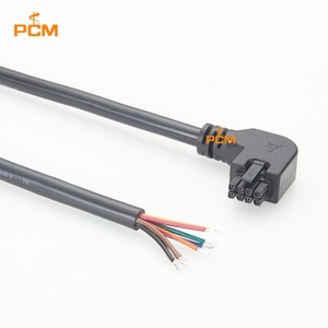 Cable de Señal de Alimentación Molex Industrial Micro-Fit 3.0 de 8 Pines, Ángulo Recto a Extremo Abierto, 90 Grados, para Sistemas de Alimentación Compactos - Product Image 3