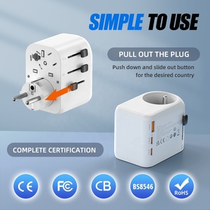 Worldplug PD 20W EU to World Travel <span class=keywords><strong>adattatore</strong></span> di alimentazione <span class=keywords><strong>tipo</strong></span> <span class=keywords><strong>E</strong></span> presa Europe <span class=keywords><strong>adattatore</strong></span> con presa di <span class=keywords><strong>tipo</strong></span> C/G/A/I - Product Image 5
