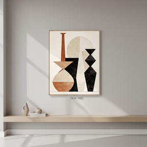 Quadro <span class=keywords><strong>su</strong></span> <span class=keywords><strong>Tela</strong></span> con Arte Astratta Geometrica Moderna, <span class=keywords><strong>Stampe</strong></span> Artistiche Incorniciate in Stile Nordico per Soggiorno, Camera da Letto, Arredamento di Lusso - Product Image 5