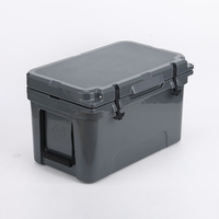 Glacière-chariot rotomoulée 45L avec compresseur thermique, moderne, portable, durable, étanche, couleur personnalisable, pour canettes