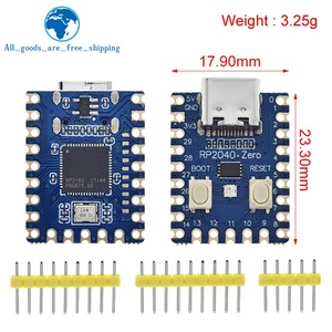 RP2040-Zero RP2040 para Raspberry Pi, Placa de Desarrollo Microcontrolador PICO, Procesador de Doble Núcleo Cortex <span class=keywords><strong>M0</strong></span>+, 2MB de Memoria Flash - Product Image 2