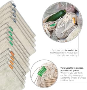 1-Pack Cotton <b>Mesh</b> Bag, Reusable Washable <b>Mesh</b> <b>Net</b> String Grocery Bag with Short Handle, Portable <b>Net</b> Tote for Fruit&Vegetables - Product Image 4