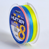 Ligne de pêche tressée multifilament ABA Strong Strength PE 8 brins pour la pêche en eau salée populaire en plein air au Japon
