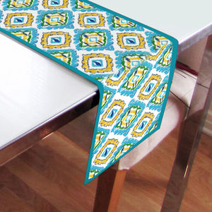 Camino de Mesa Estampado Simple 100% Algodón, Tela Premium Impermeable y Duradera, Decoración de Mesa para el Hogar, Cenas, Fiestas y Eventos - Product Image 3