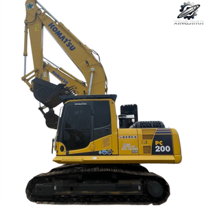 Komatsu 200 <b>Used</b> Crawler <b>Excavator</b> Second-Hand Original Japan Brand 20 Tons medium-sized Tracked <b>Excavator</b> <b>Used</b> <b>Excavator</b> - Product Image 1