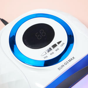 Meilleure vente 72 Leds SUN G3 MAX lampe <span class=keywords><strong>UV</strong></span> 320W sèche-ongles <span class=keywords><strong>Machine</strong></span> durcissant tous les vernis à ongles en gel <span class=keywords><strong>UV</strong></span> Led 4 couleurs lampe à brancher colorée - Product Image 6
