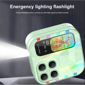 Téléphone portable pliable à clapet I18 Pro Lady Cover avec double SIM 2,4 pouces, lecteur MP3, fonction de voix magique, lampe de poche, numérotation rapide, téléphone portable à clapet pour seniors - Product Image 2