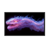 Écran TFT-LCD 55 pouces avec logo personnalisé, système d'exploitation Android 6.0, processeur quadricœur, montage mural pour affichages numériques intérieurs