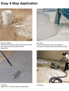 Sàn Nhựa Epoxy Phủ Nhựa Epoxy Sàn Sàn Nhựa Epoxy Màu Rắn - Product Image 5
