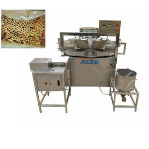 Machine à gaufres automatique industrielle pour la fabrication <span class=keywords><strong>de</strong></span> cornets <span class=keywords><strong>de</strong></span> crème glacée, fabricant commercial <span class=keywords><strong>de</strong></span> moules à gaufres - Product Image 1