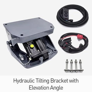 Plaque de levage hydraulique électrique en aluminium pour moteur hors-bord 90 CV, dispositif d'inclinaison et de réglage, support de levage, rénovation/mise à niveau, neuf - Product Image 4