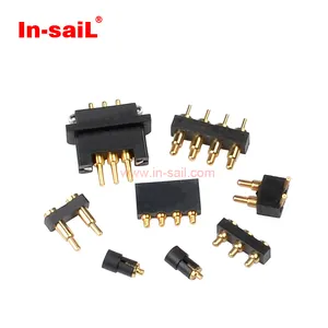 100A Gold Plated High Current Magnetic Pogo Pin Connector
