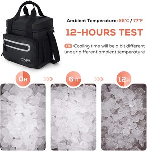 Free sample Leather Branded Golf Can 6 <b>Pack</b> Chic <b>Ice</b> Cream Food Delivery Thermal and Picnic Lunch Insulated <b>Cooler</b> Bag - Product Image 5