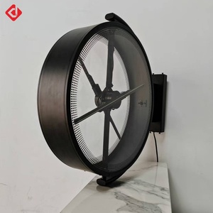 Xách tay 3D LED Hologram Fan hai lưỡi 50cm Hologram chiếu nhà hàng cà phê cửa hàng 3D Holographic Fan - Product Image 6