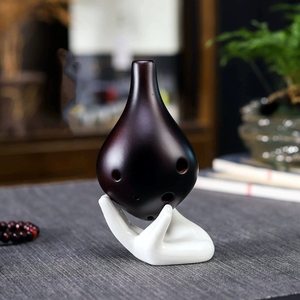 Wholesale 6 Hole Alto C Ceramic Ocarina Hand Painted <b>Musical</b> Gift For Beginners - Product Image 6
