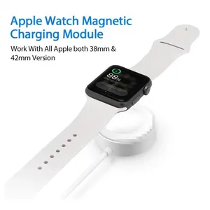 वायरलेस चार्जर चुंबकीय चार्ज केबल एप्पल घड़ी श्रृंखला 2 के लिए एप्पल के लिए 3 यूएसबी चुंबकीय चार्ज केबल 1m घड़ी 38/42mm चार्जर