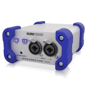 Caja DI de Canal Único y Doble KLARK TEKNIK DN100 DN200 DI10A para Guitarra y Bajo KT - Product Image 3