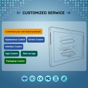 Chất lượng cao L loại máy tính bảng quảng cáo hiển thị không thấm nước BT máy ảnh đứng 8 10.1 inch Android Tablet - Product Image 6